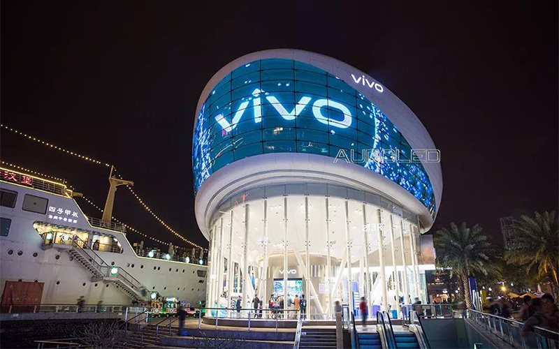 VIVO Lab旗艦店酷炫<a href=http://m.zisens.com/toumingping/ target=_blank class=infotextkey>透明屏</a>效果