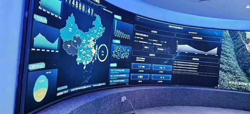 室內(nèi)弧形<a href=http://m.zisens.com target=_blank class=infotextkey>led屏</a>