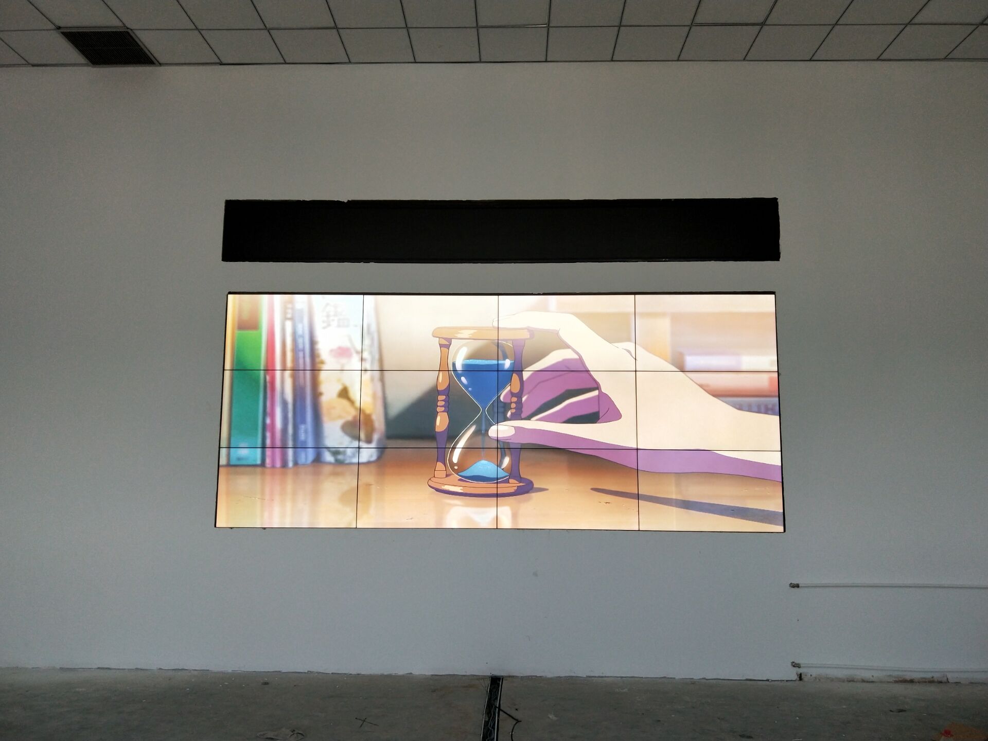 北京拼接屏55寸3.5mm拼縫落地式液晶拼接屏圖片